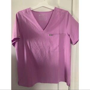 Figs Catarina one pocket scrub top! Dusk! Size Large